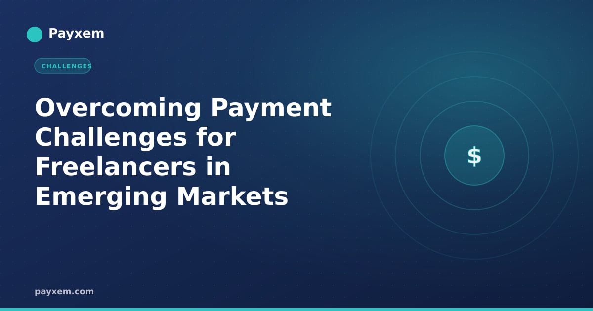 Overcoming Payment Challenges for Freelancers in Emerging Markets